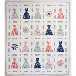 Fancy That STOF Florals Quilt kit - includes Fabric & Pattern